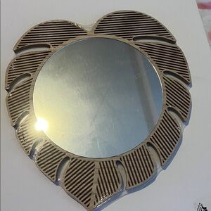*SALE* Wood Leaf Wall Mirror